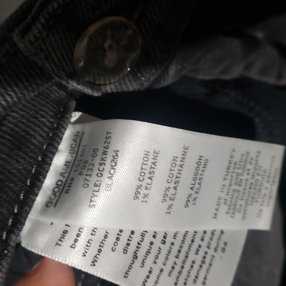 Good American the Good Curve crossover jeans - Picture 7 of 7